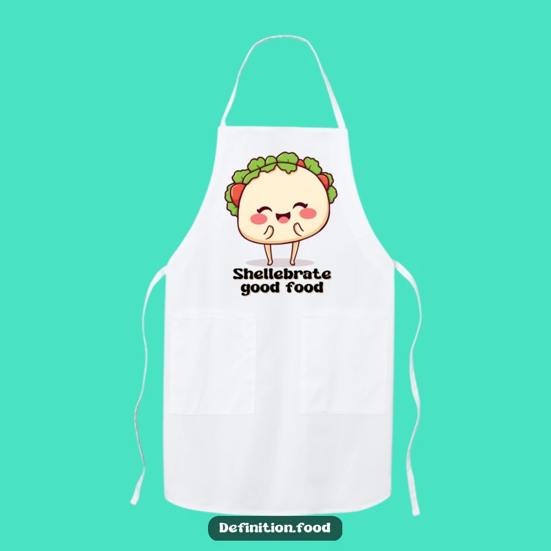 Funny Taco Hug Apron - Cook with Comedic Fiesta Flair