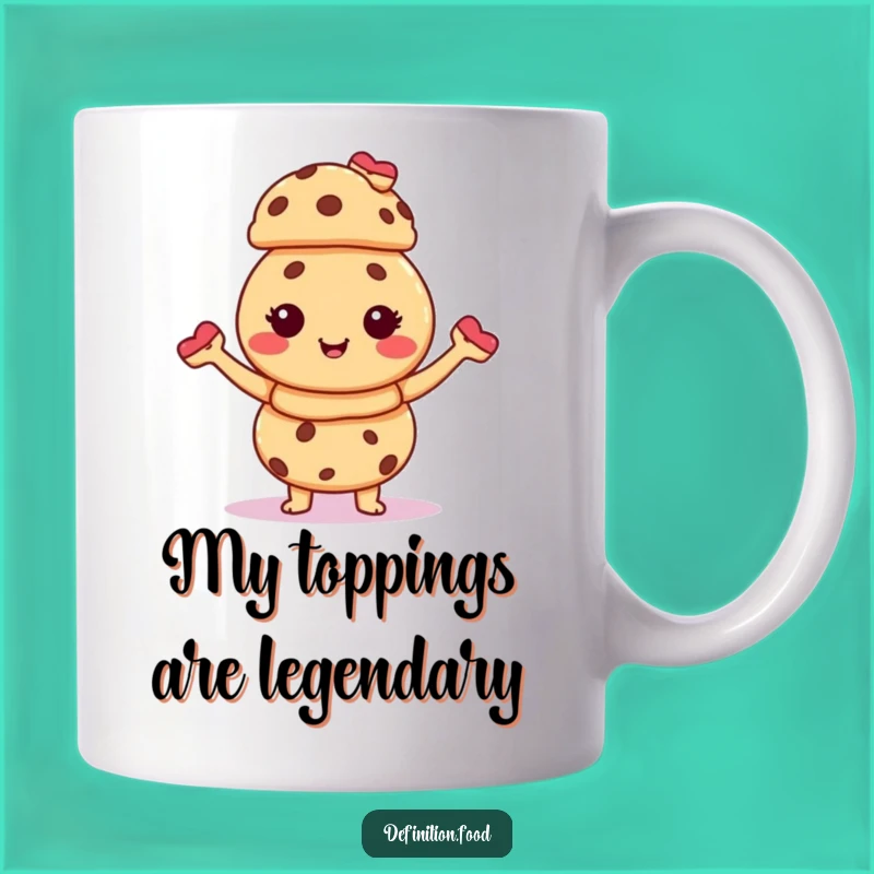 Funny Giggling Cookie Pastry Stack Mug: A Hilarious Treat for Dessert Lovers