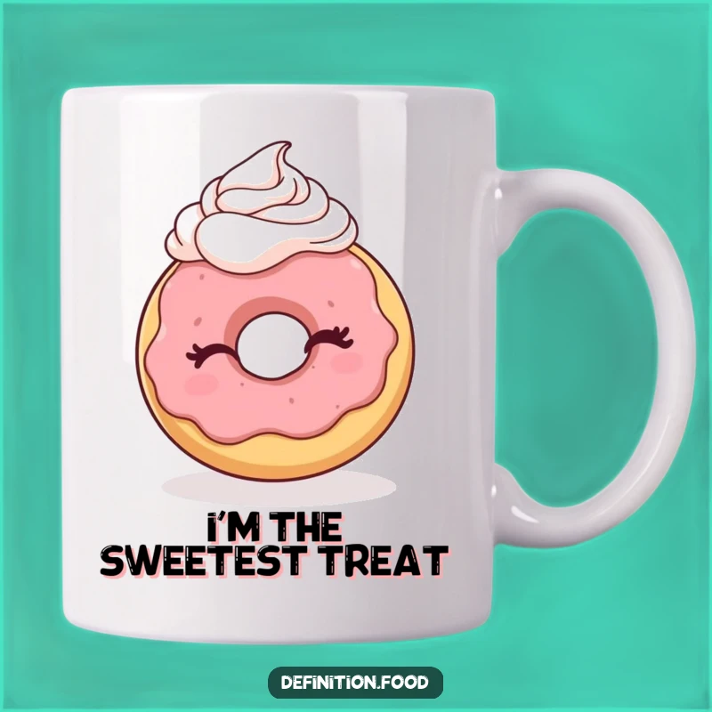 Funny Winking Donut Mug: A Sweet & Humorous Treat Perfect for Coffee Lovers