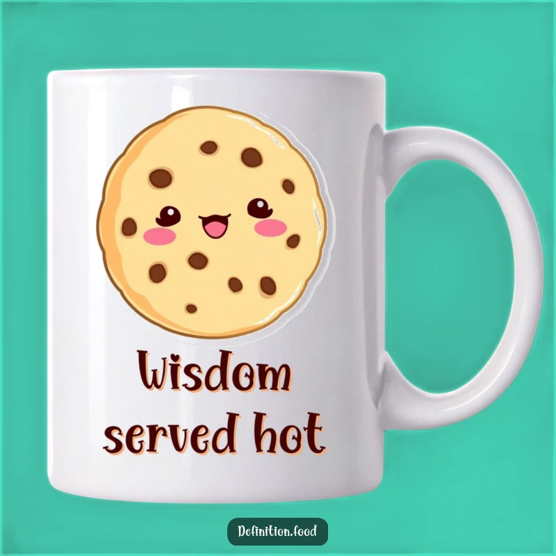 Funny Cookie Definition Mug - A Playful Character Gift for Word Nerds