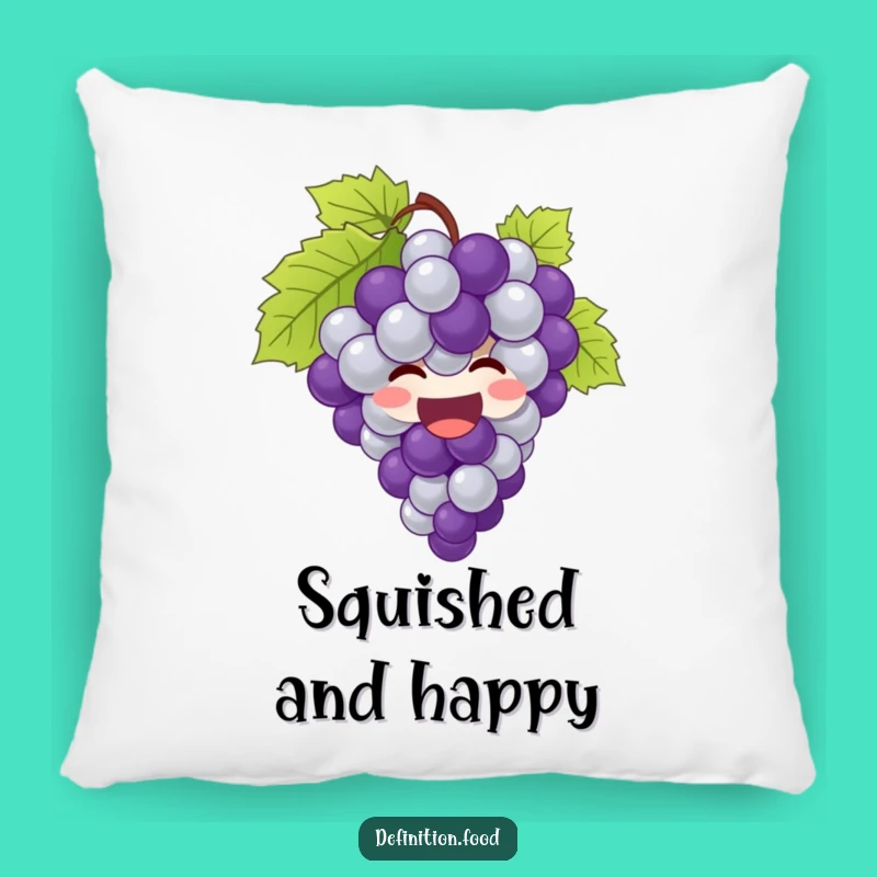 Funny Grapes Pillow: Comfy Comfort From This Joyful, Giggling Bunch
