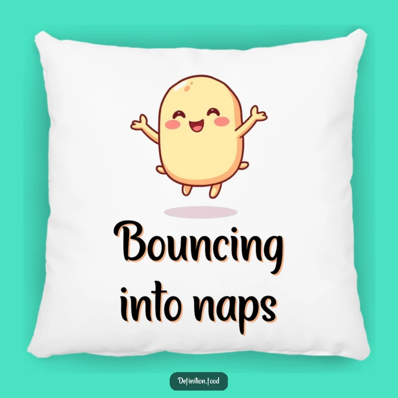Funny Macaroni Bounce Pillow, Soft & Cheesy, The Perfect Humorous Gift