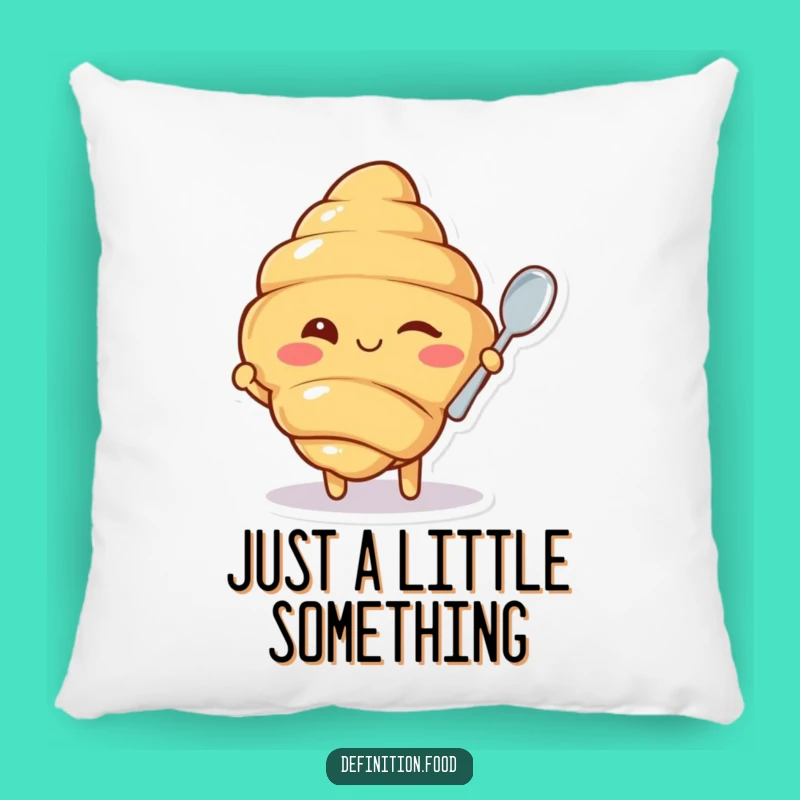 Funny Winking Croissant Pillow: Cozy Up with this Hilarious Foodie Comfort Gift