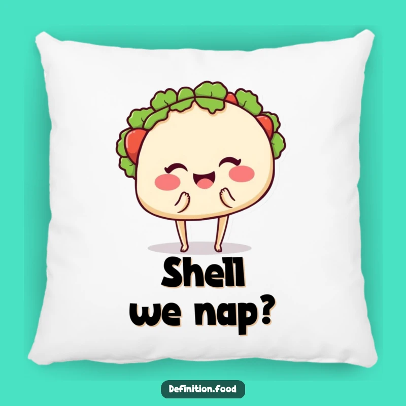 Funny Taco Hug Pillow - Comfy Cuddles with Comedic Flair