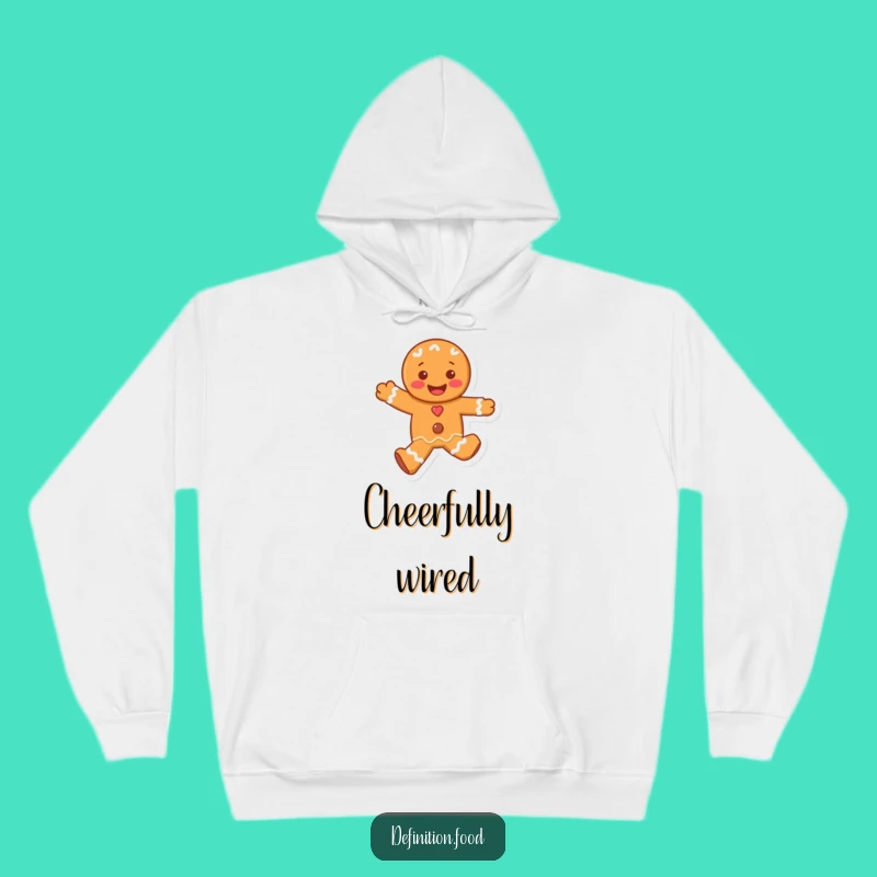 Funny Gingerbread Man Hoodie: Cozy Up with Holiday Cheer Gift