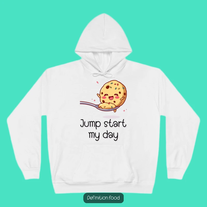 Funny Cookie Jump Hoodie: Cozy Up with Sweet Energy