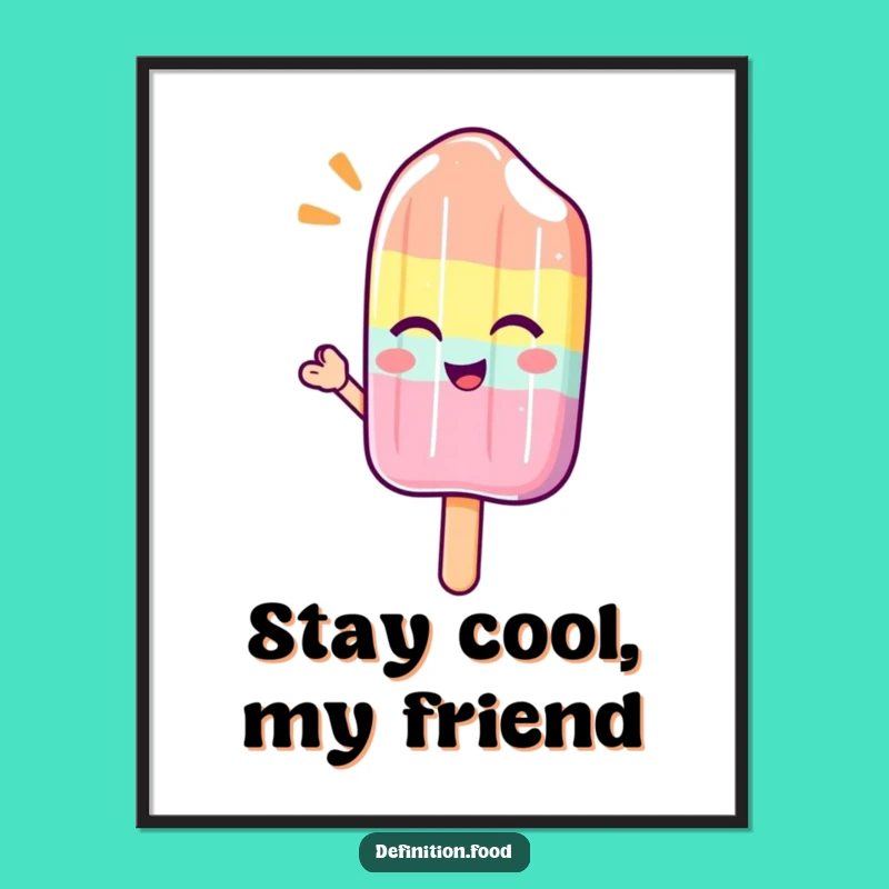 Free Printable Popsicle Wall Art: Funny Downloadable Art for a Cool, Refreshing Vibe