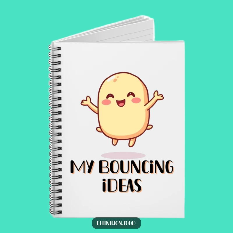 Funny Macaroni Bounce Notebook, Jot Down Ideas, Perfect Humorous Gift