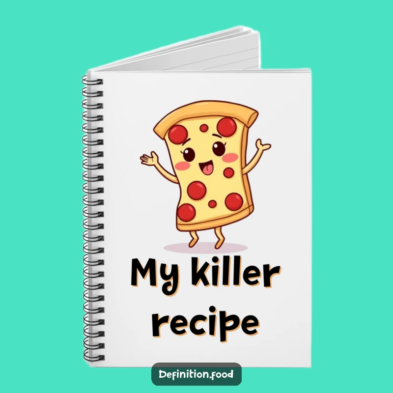 Funny Pizza Tango Notebook - Jot Down Ideas with a Side of Pepperoni