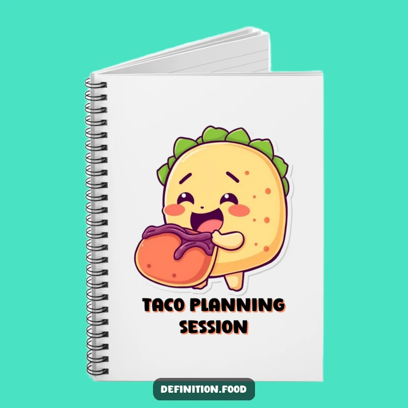Funny Taco Bite Notebook: Jot Down Your Delicious Ideas with a Side of Humor