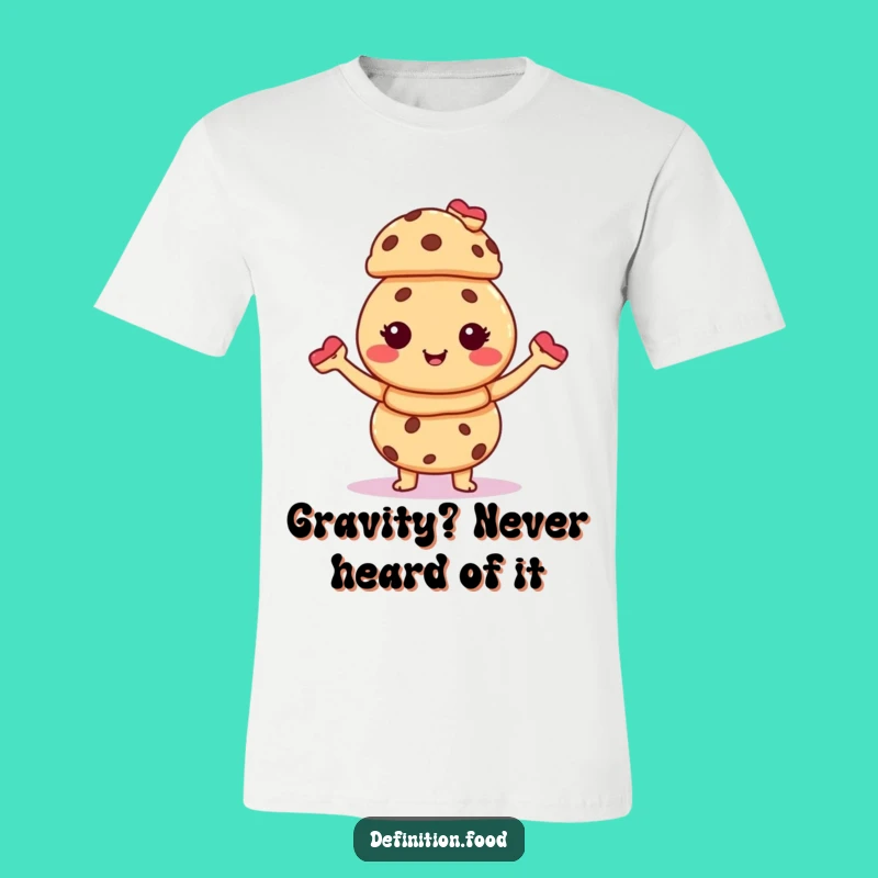 Funny Giggling Cookie Pastry Stack T-Shirt: Wear Your Sweet Sense of Humor