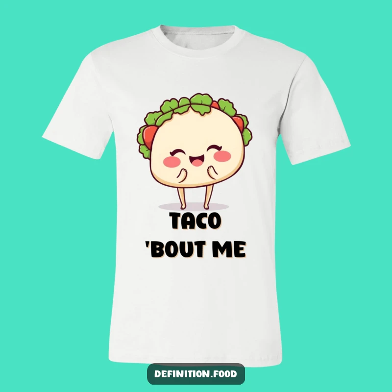 Funny Taco Hug T-Shirt - Wear Your Craving with Comedy
