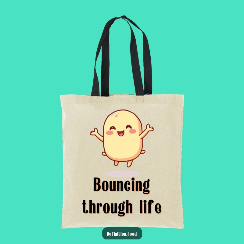 Funny Macaroni Bounce Tote Bag, Carry Your Groceries, The Ultimate Humorous Gift